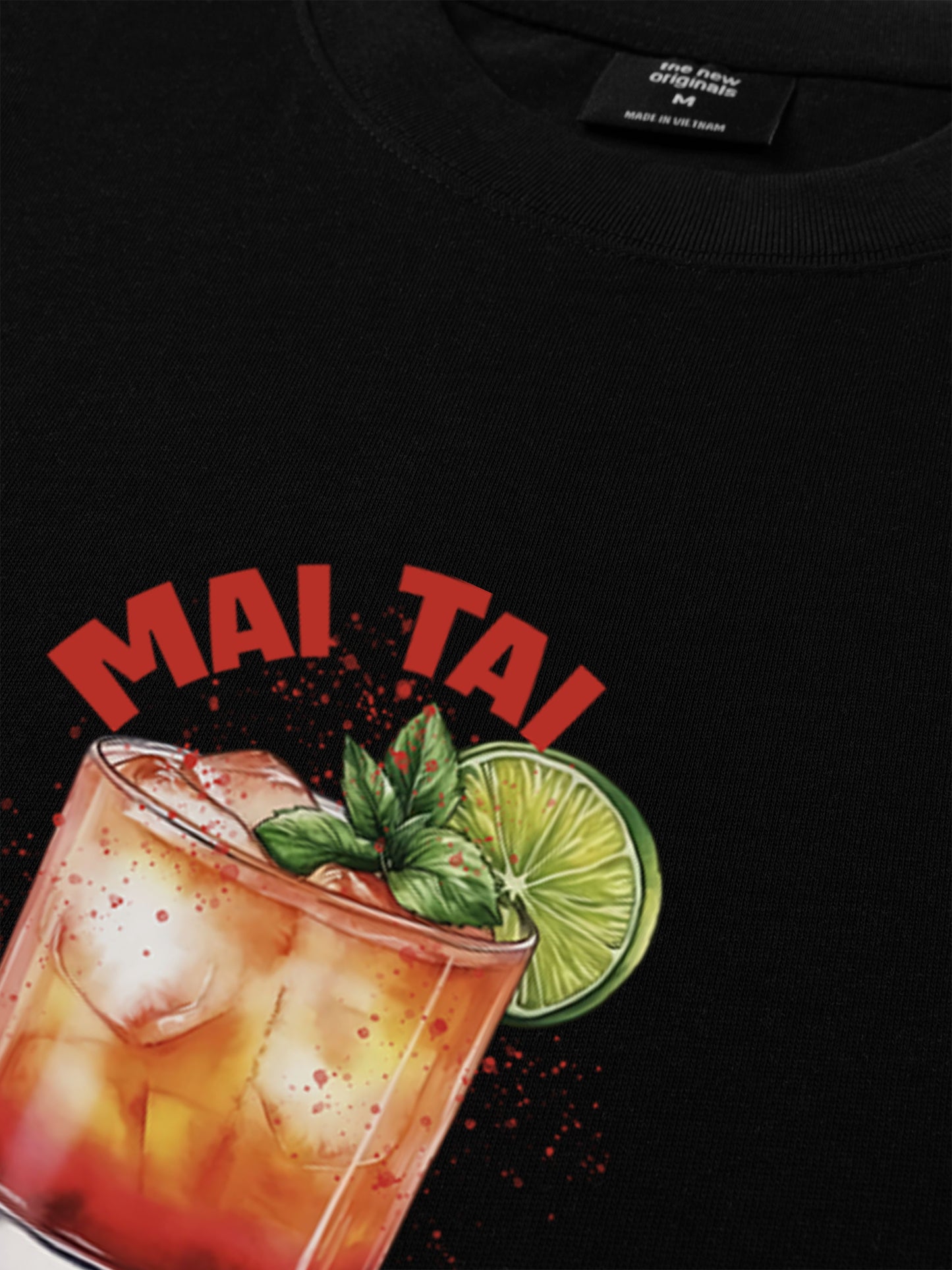 Áo Thun Relaxed Fit Mai Tai Cocktail