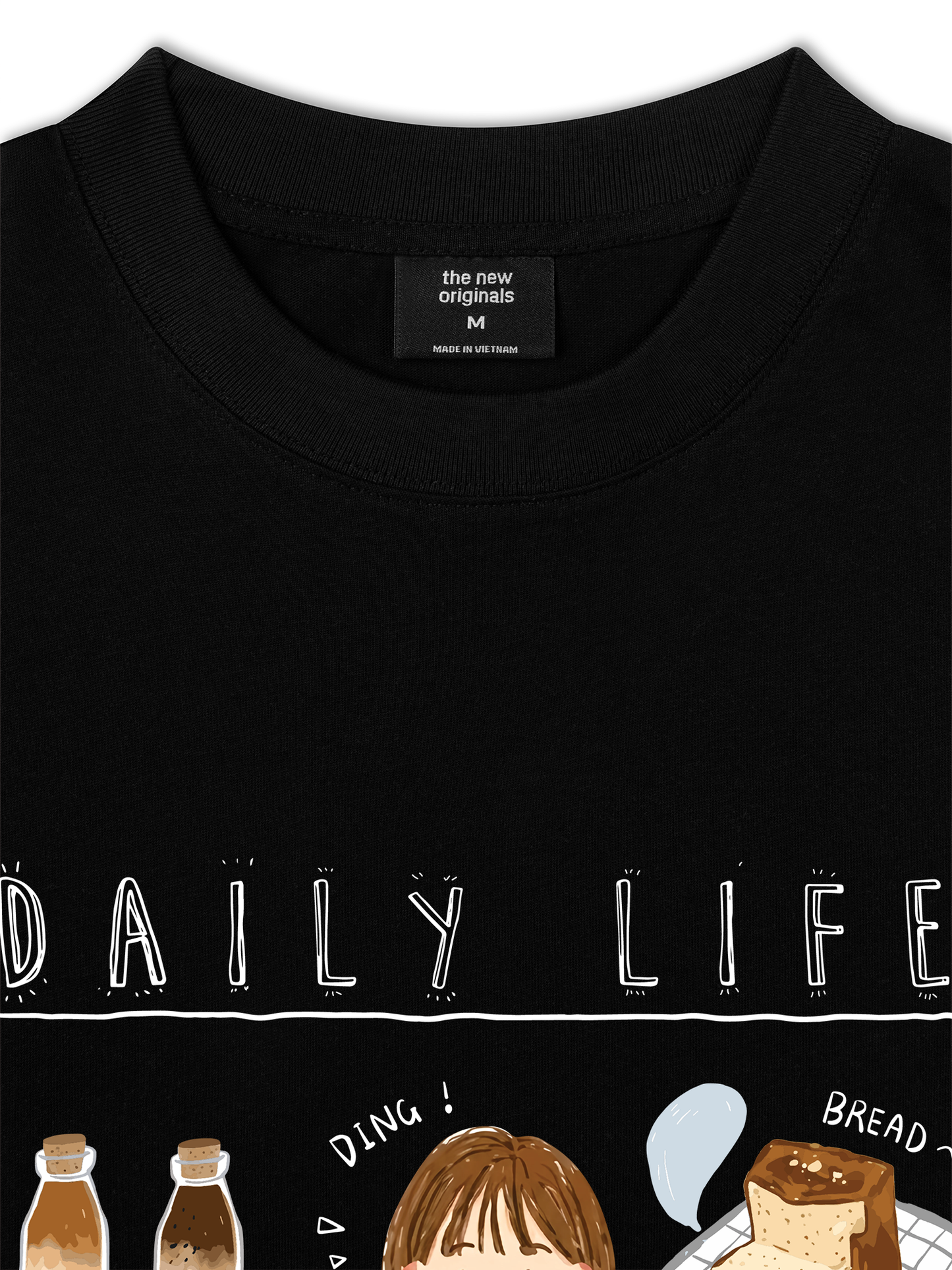 Áo Thun Relaxed Fit Sweet Daily Life