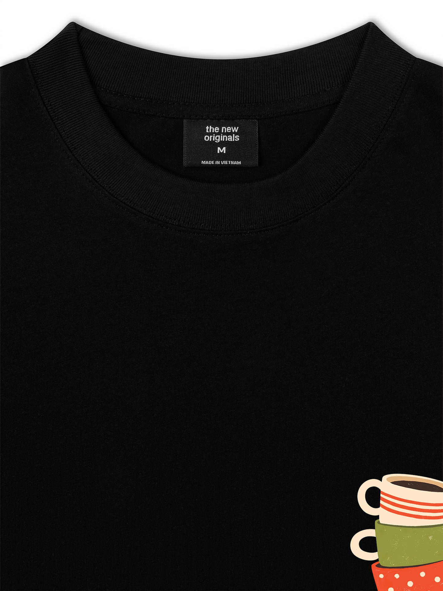 Áo Thun Relaxed Fit Coffee First