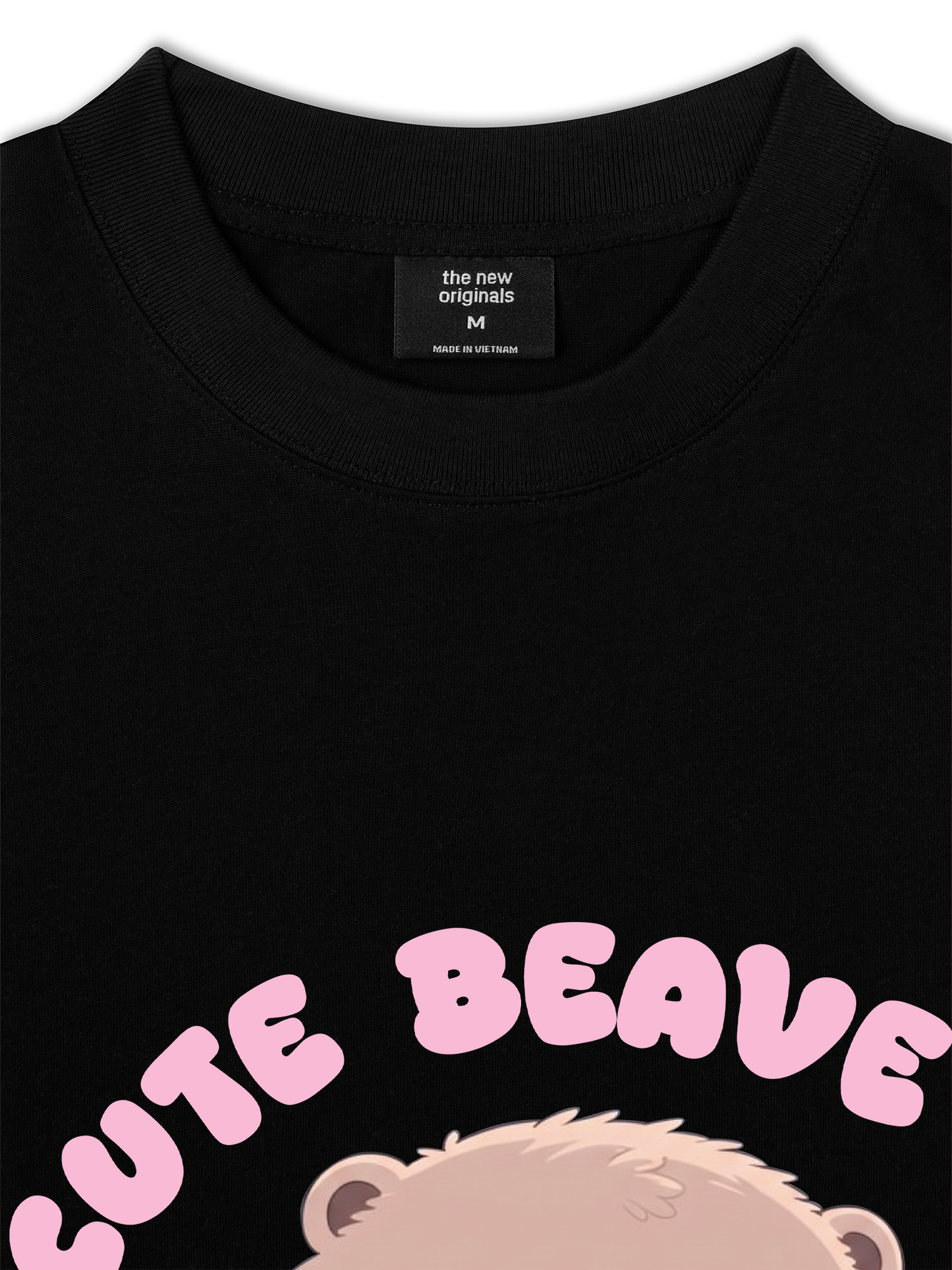 Áo Thun Relaxed Fit Animal Red Cute Beaver