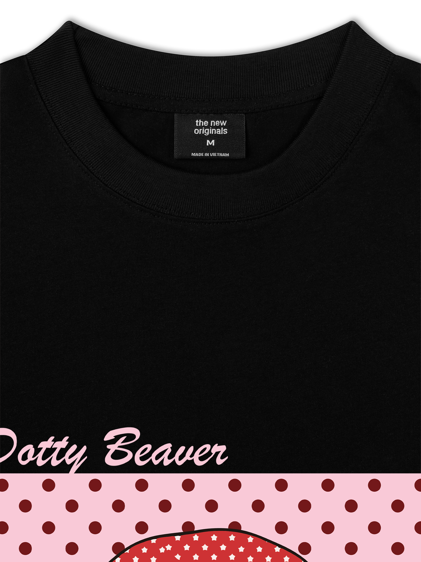 Áo Thun Relaxed Fit Animal Dotty Beaver
