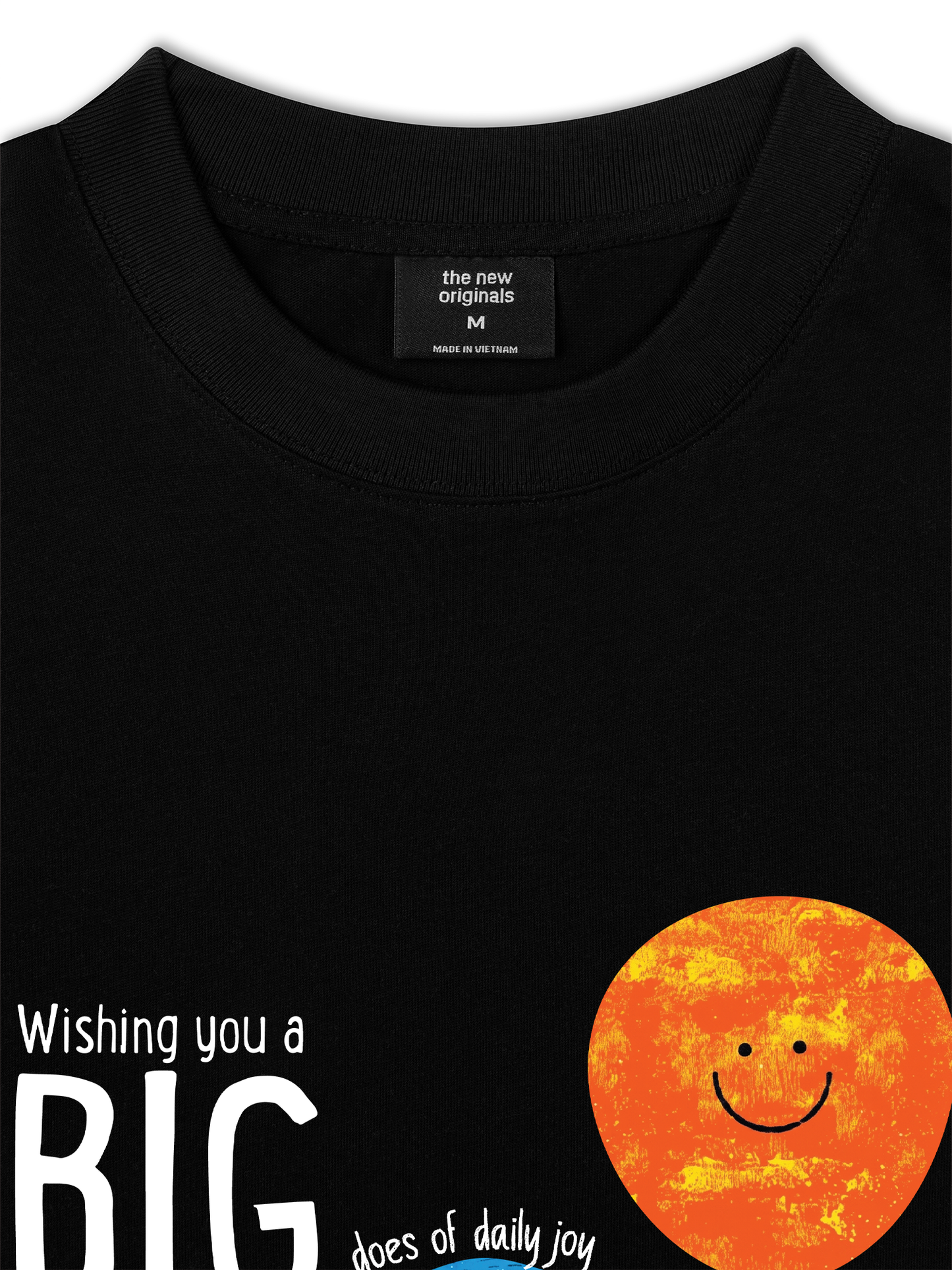 Áo Thun Relaxed Fit Animal Wishing You A Big Elephant