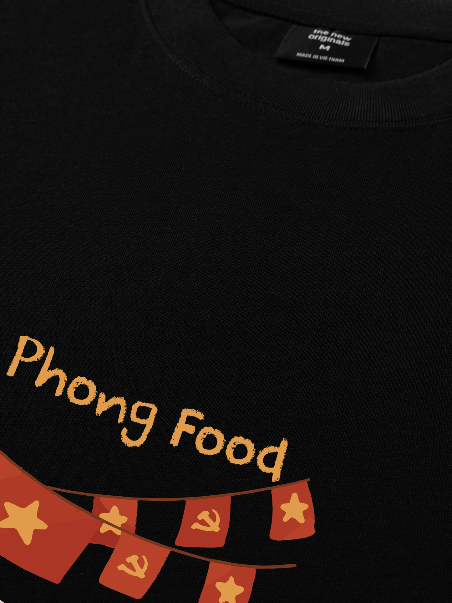 Áo Thun Relaxed Fit Hai Phong Food Phố Cột Đèn