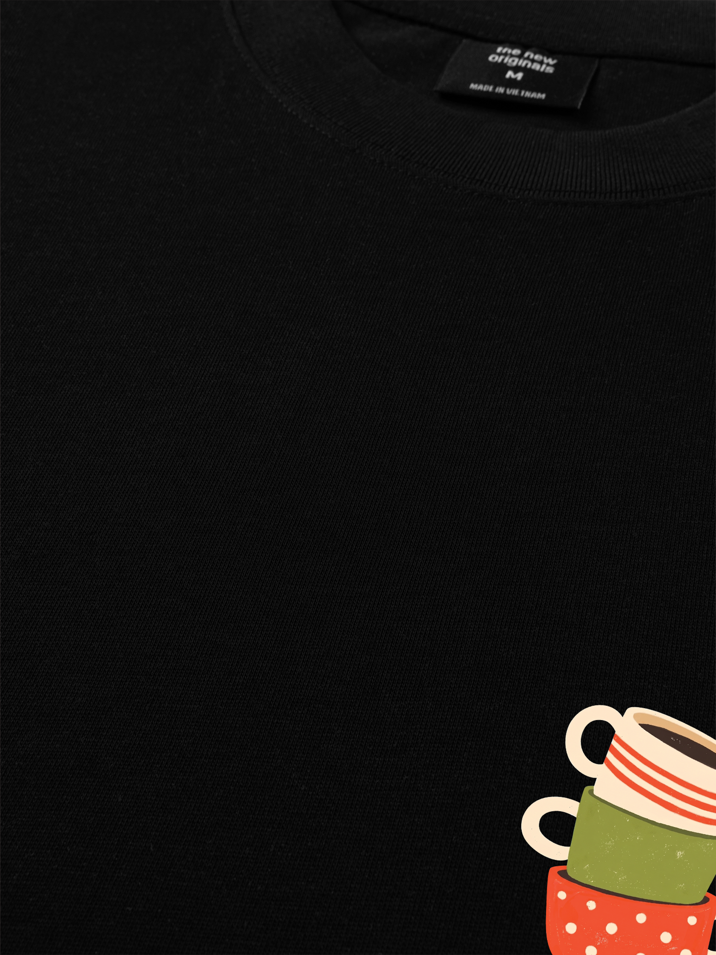 Áo Thun Relaxed Fit Coffee First