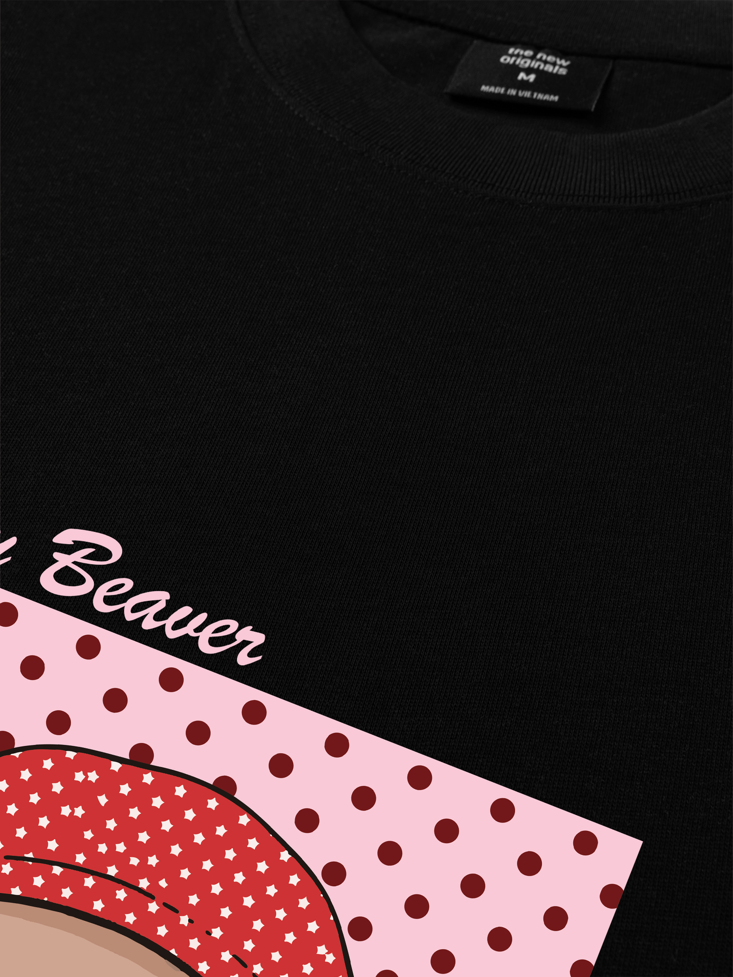 Áo Thun Relaxed Fit Animal Dotty Beaver
