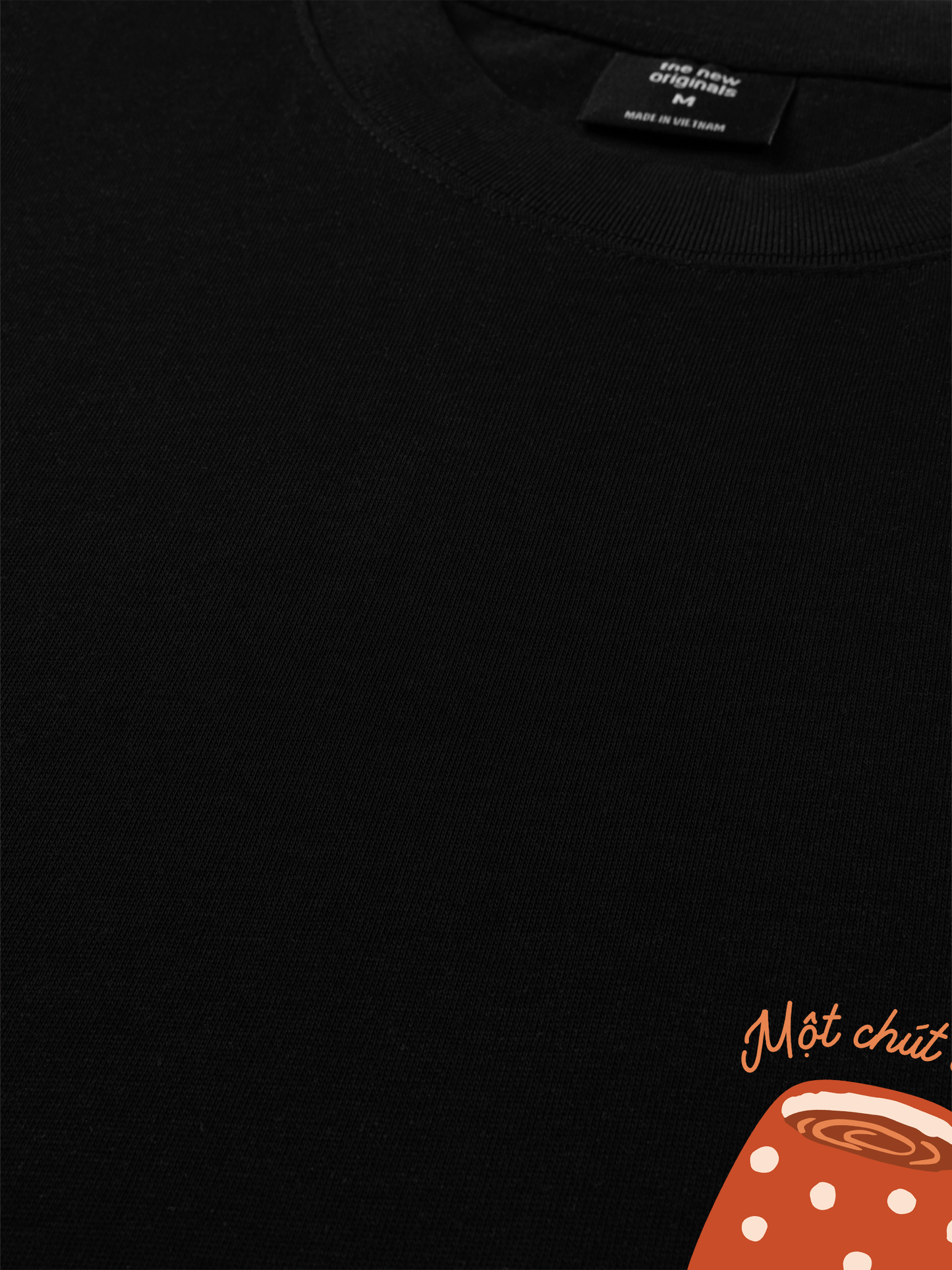 Áo Thun Relaxed Fit Một Chút Cafe Nhiều Sữa