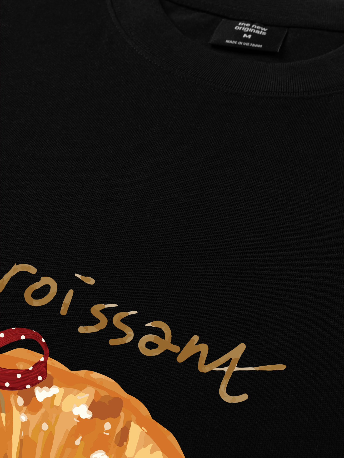 Áo Thun Relaxed Fit Croissant