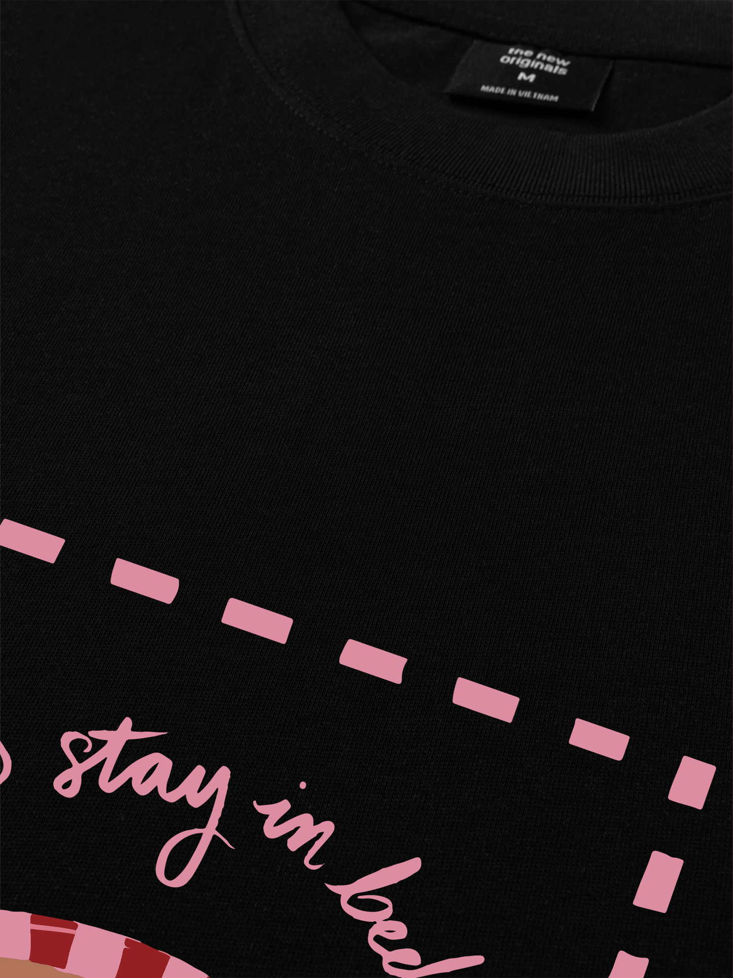 Áo Thun Relaxed Fit Coffee Lets Stay In Bed