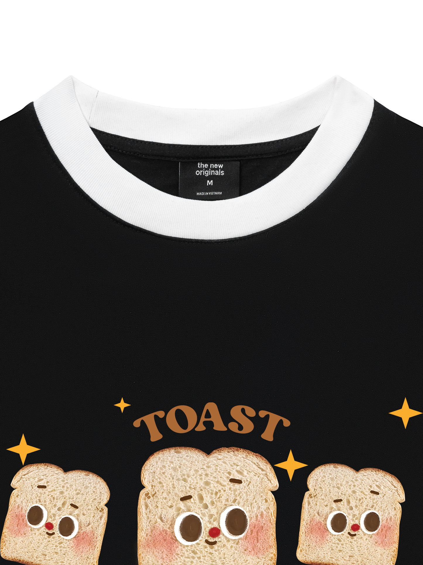 Áo Thun Ringer Relaxed Fit Toast