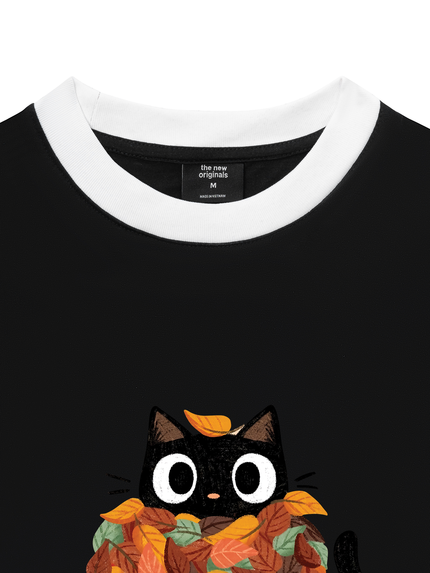 Áo Thun Ringer Relaxed Fit Purr-fect Autumn
