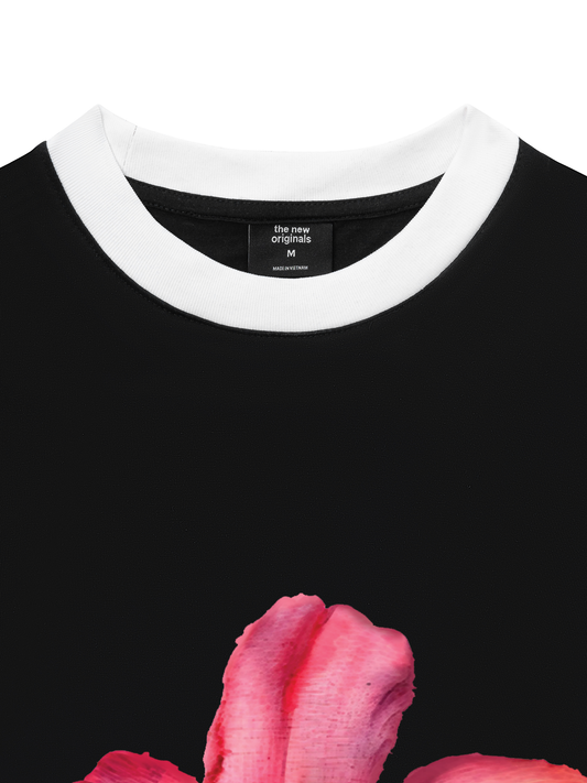 Áo Thun Ringer Relaxed Fit Lily Language