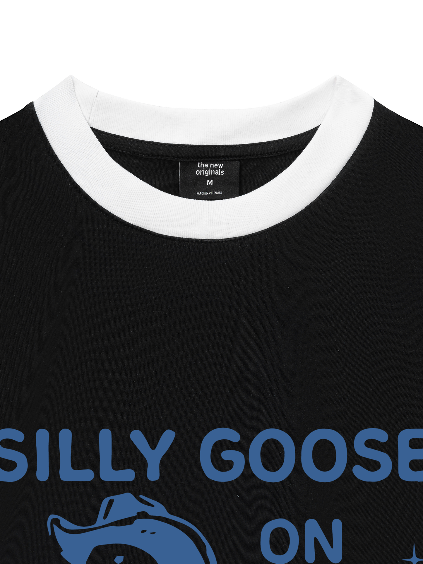 Áo Thun Ringer Relaxed Fit Silly goose