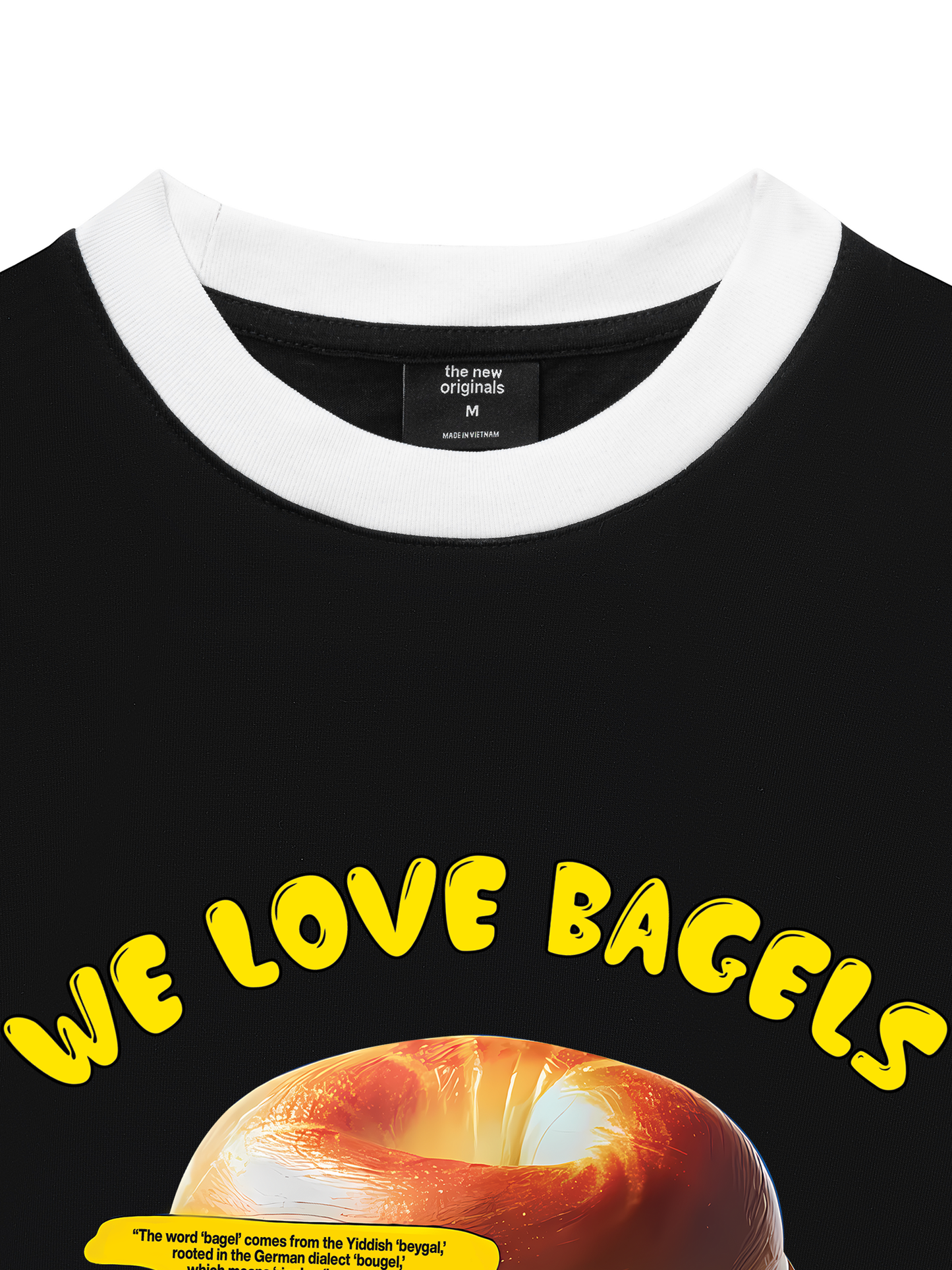 Áo Thun Ringer Relaxed Fit Sweet Pastry We Love Baggles