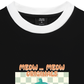 Áo Thun Ringer Relaxed Fit Animal Meow