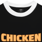 Áo Thun Ringer Relaxed Fit Foody Chicken Burger