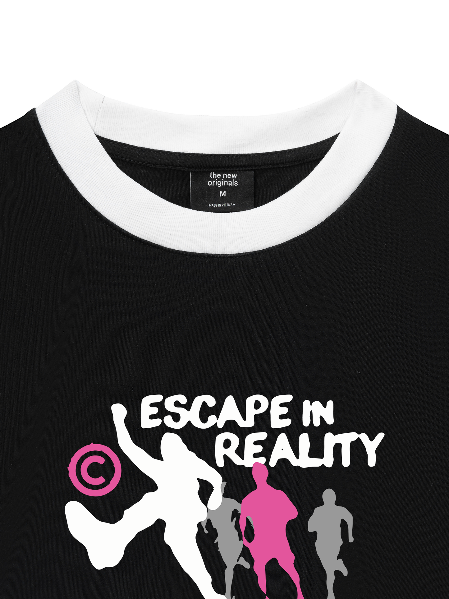 Áo Thun Ringer Relaxed Fit Be Bold Escape In Reality