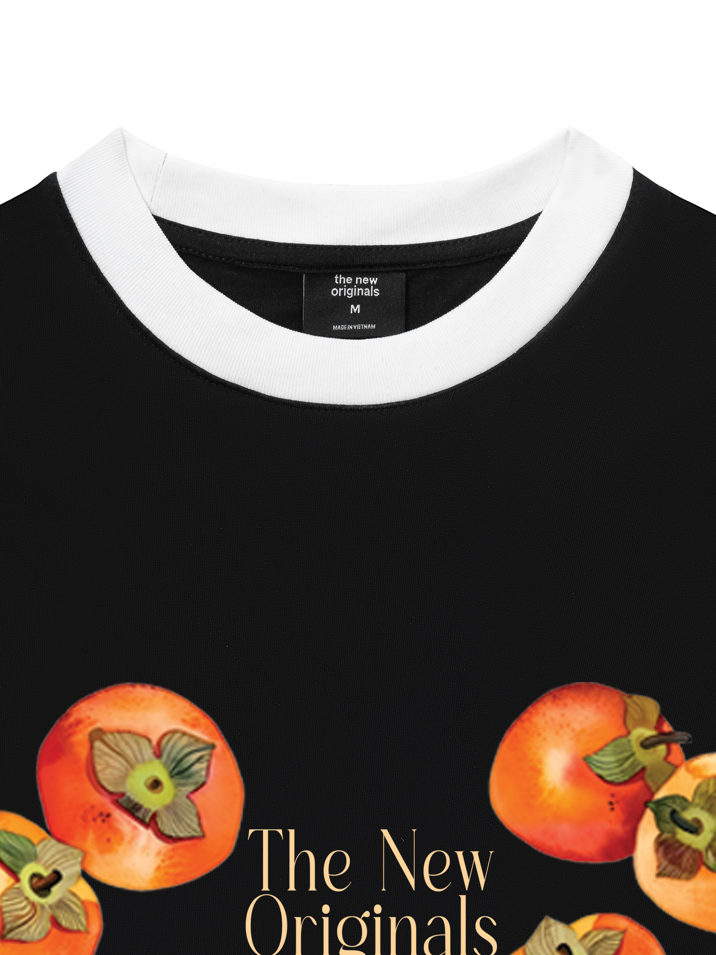 Áo Thun Ringer Relaxed Fit Ripe persimmons