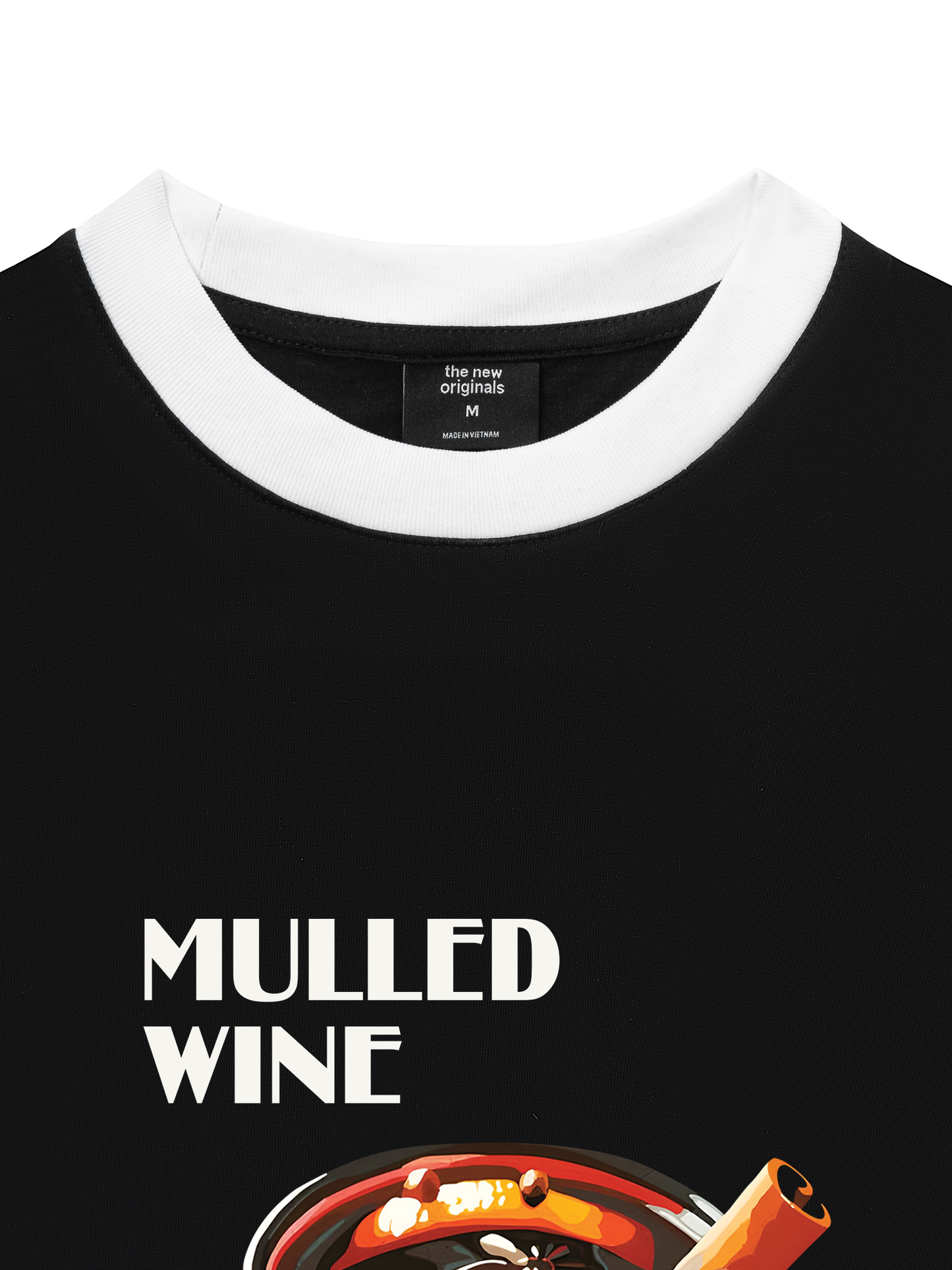 Áo Thun Ringer Relaxed Fit MULLED WINE