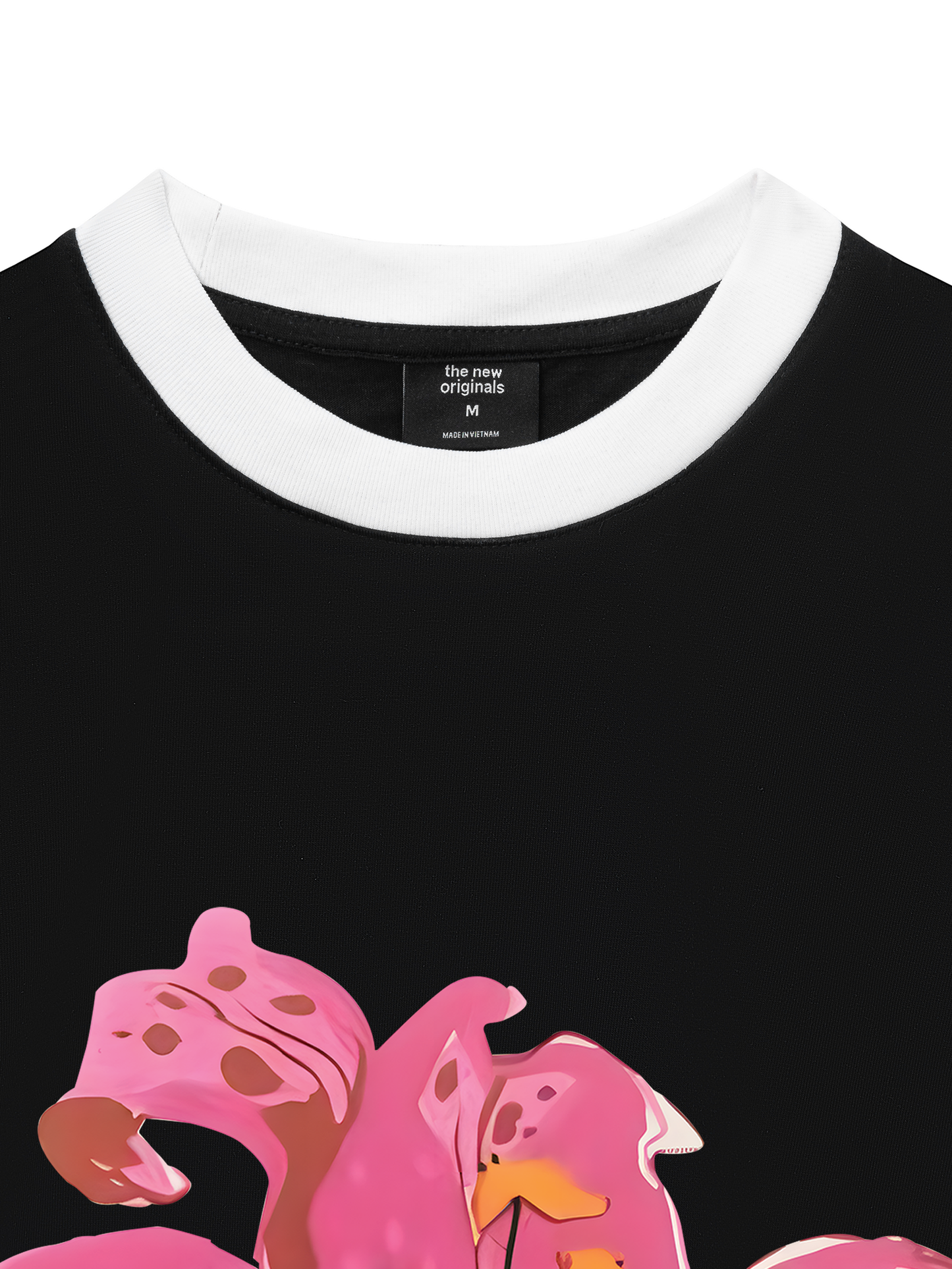 Áo Thun Ringer Relaxed Fit Summer Vibes Florist By Orginals