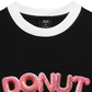 Áo Thun Ringer Relaxed Fit Foody Donut Sprinkles