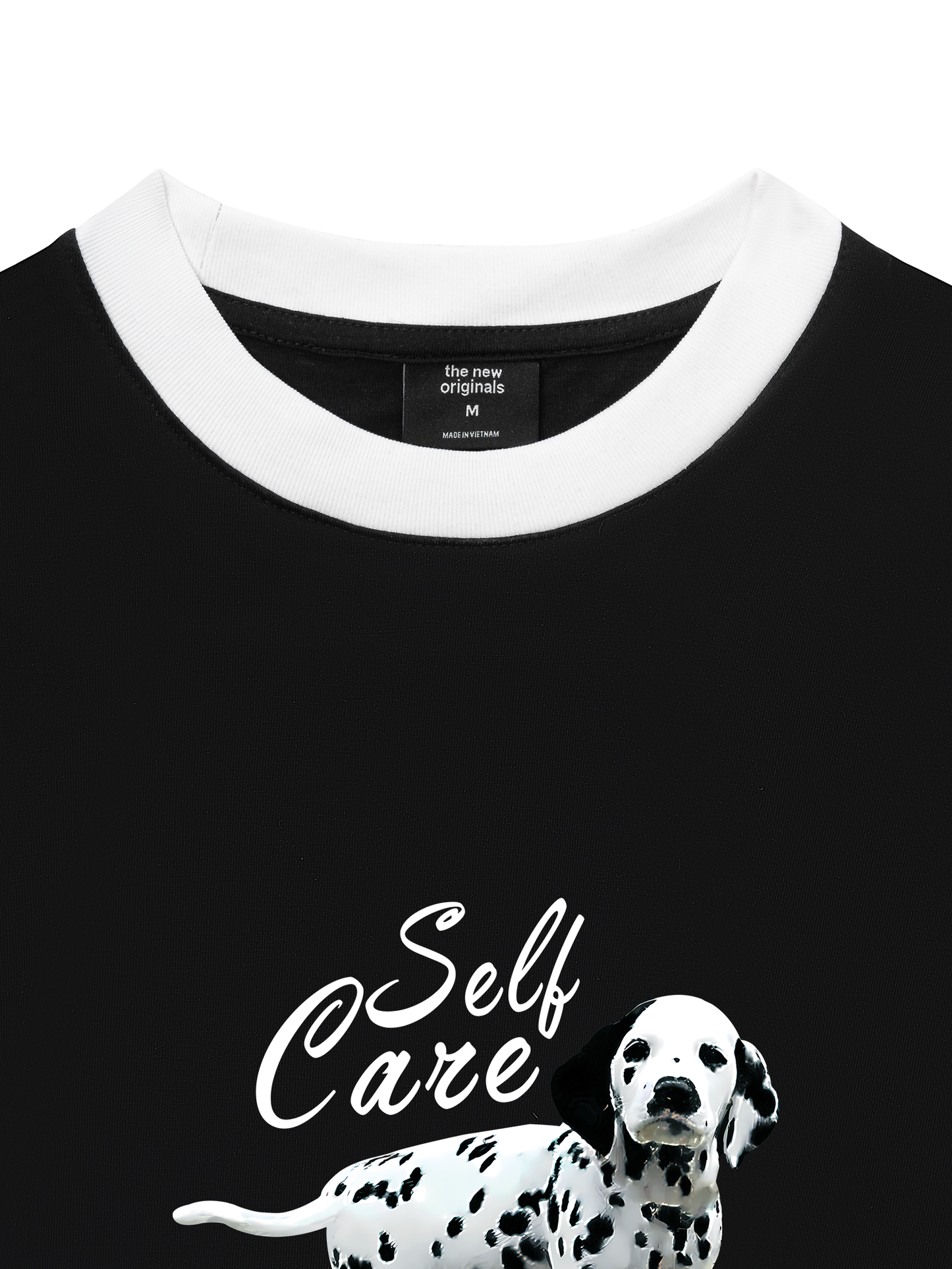Áo Thun Ringer Relaxed Fit Animal Rainy Puppy
