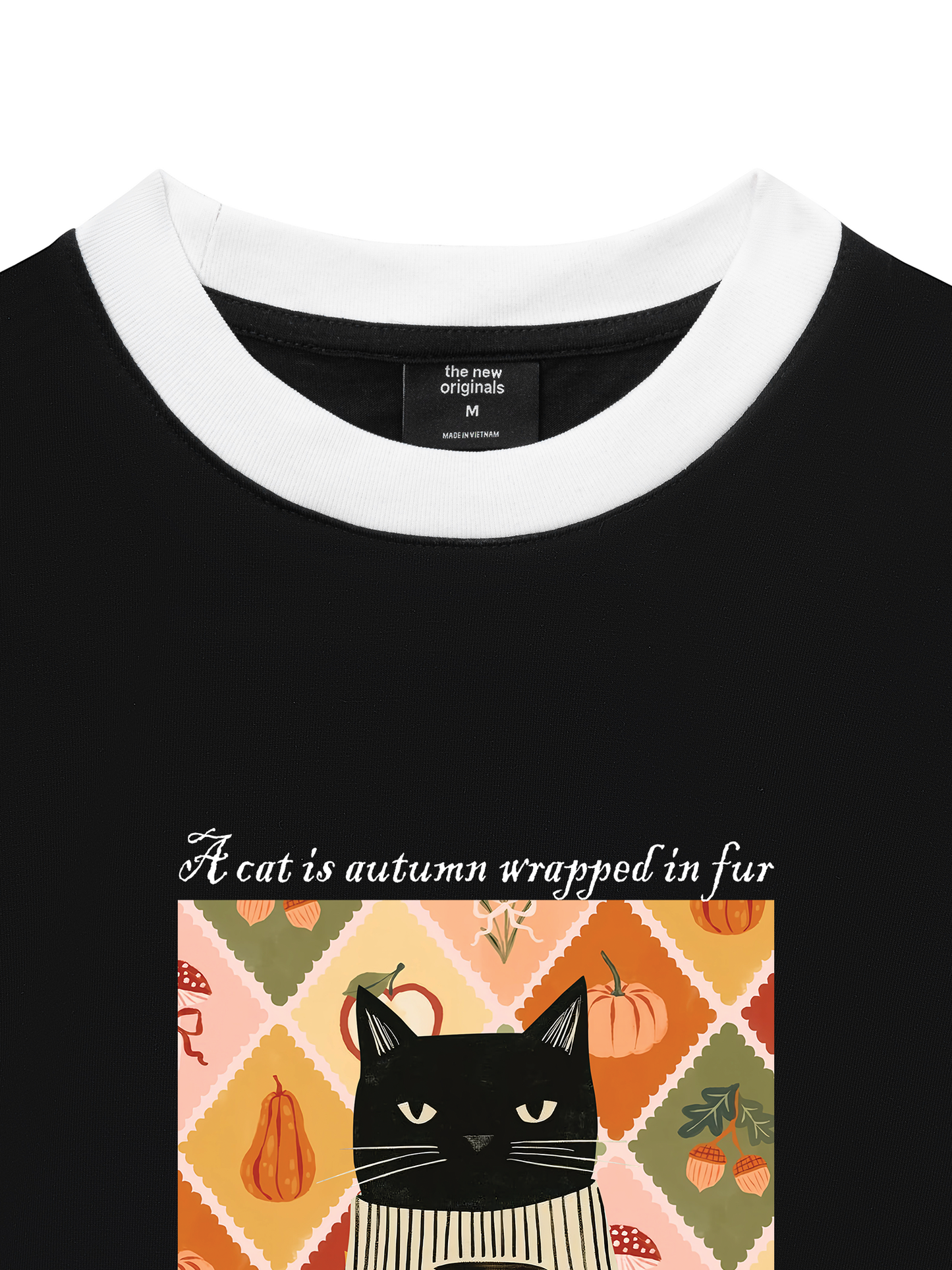Áo Thun Ringer Relaxed Fit  A Cat