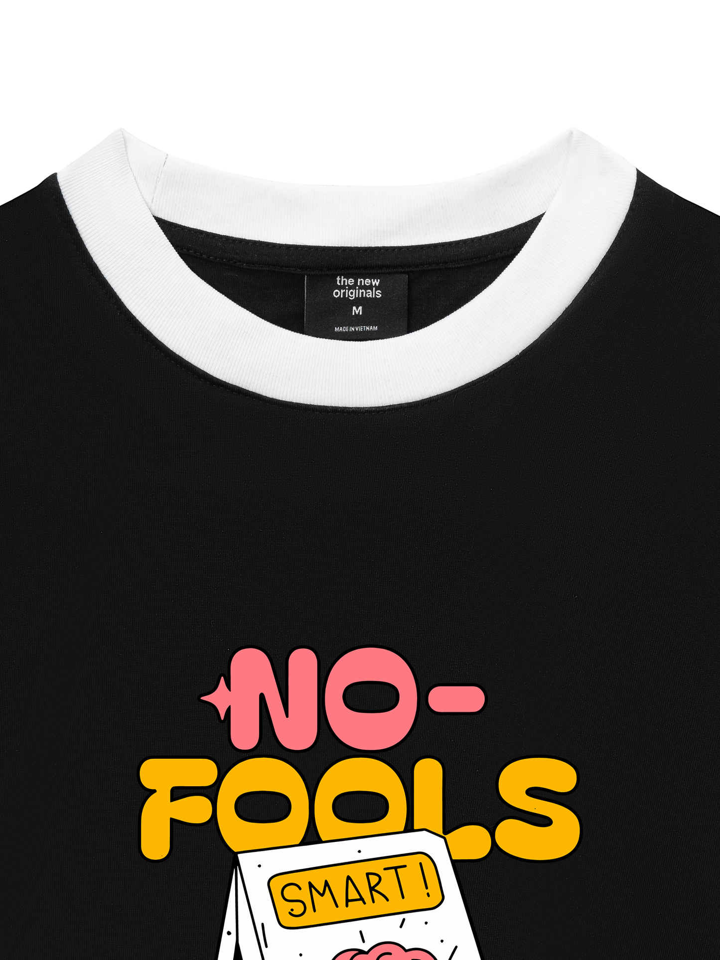Áo Thun Ringer Relaxed Fit Be Bold No Fools Zone