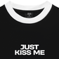 Áo Thun Ringer Relaxed Fit Life Vibe Just Kiss Me