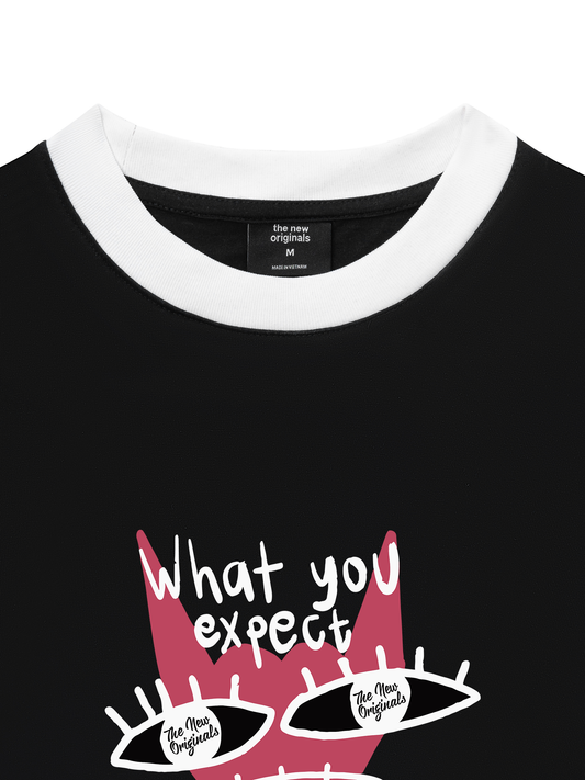 Áo Thun Ringer Relaxed Fit Be Bold No More True Love