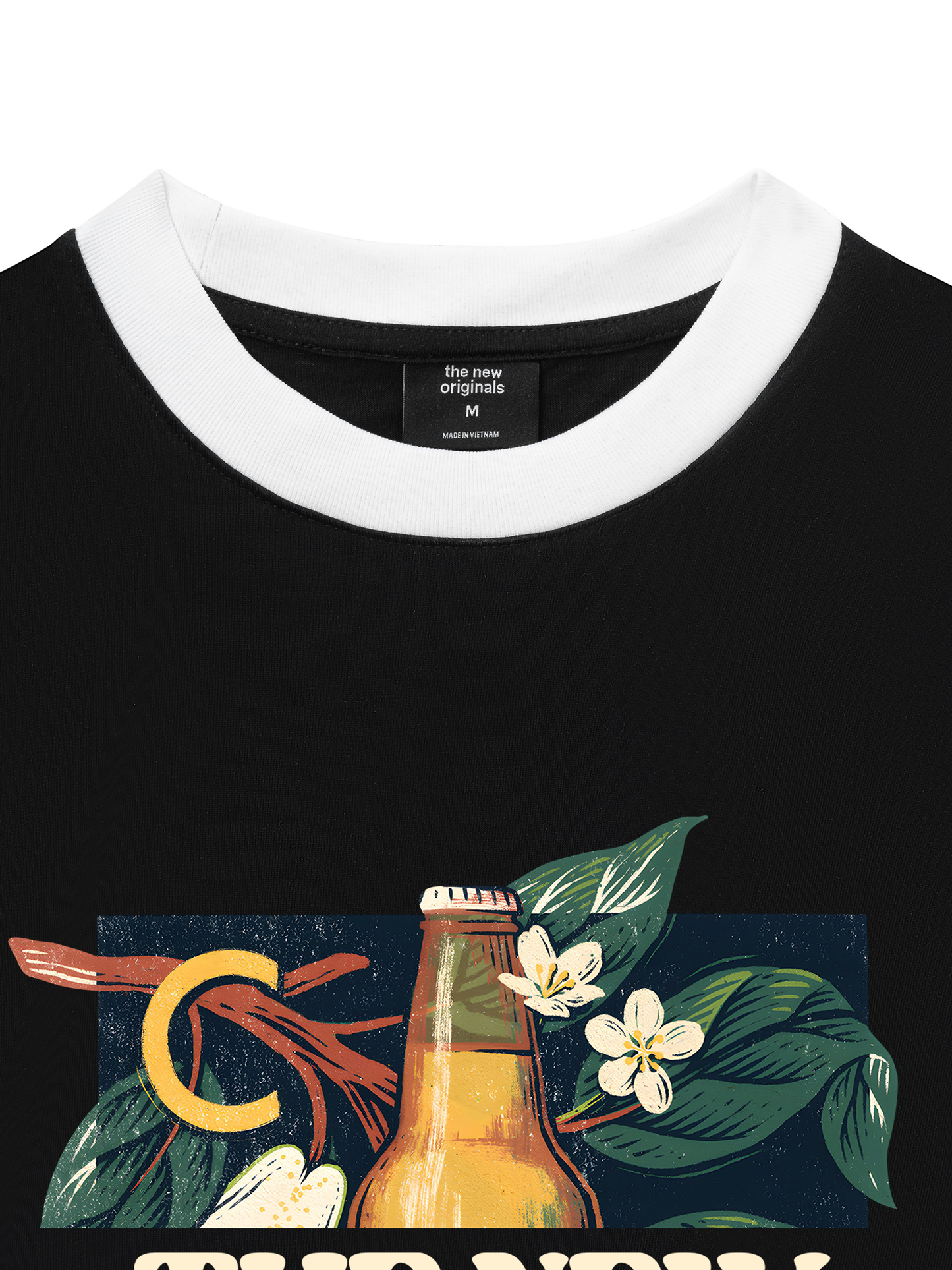 Áo Thun Ringer Relaxed Fit Pear Cinder