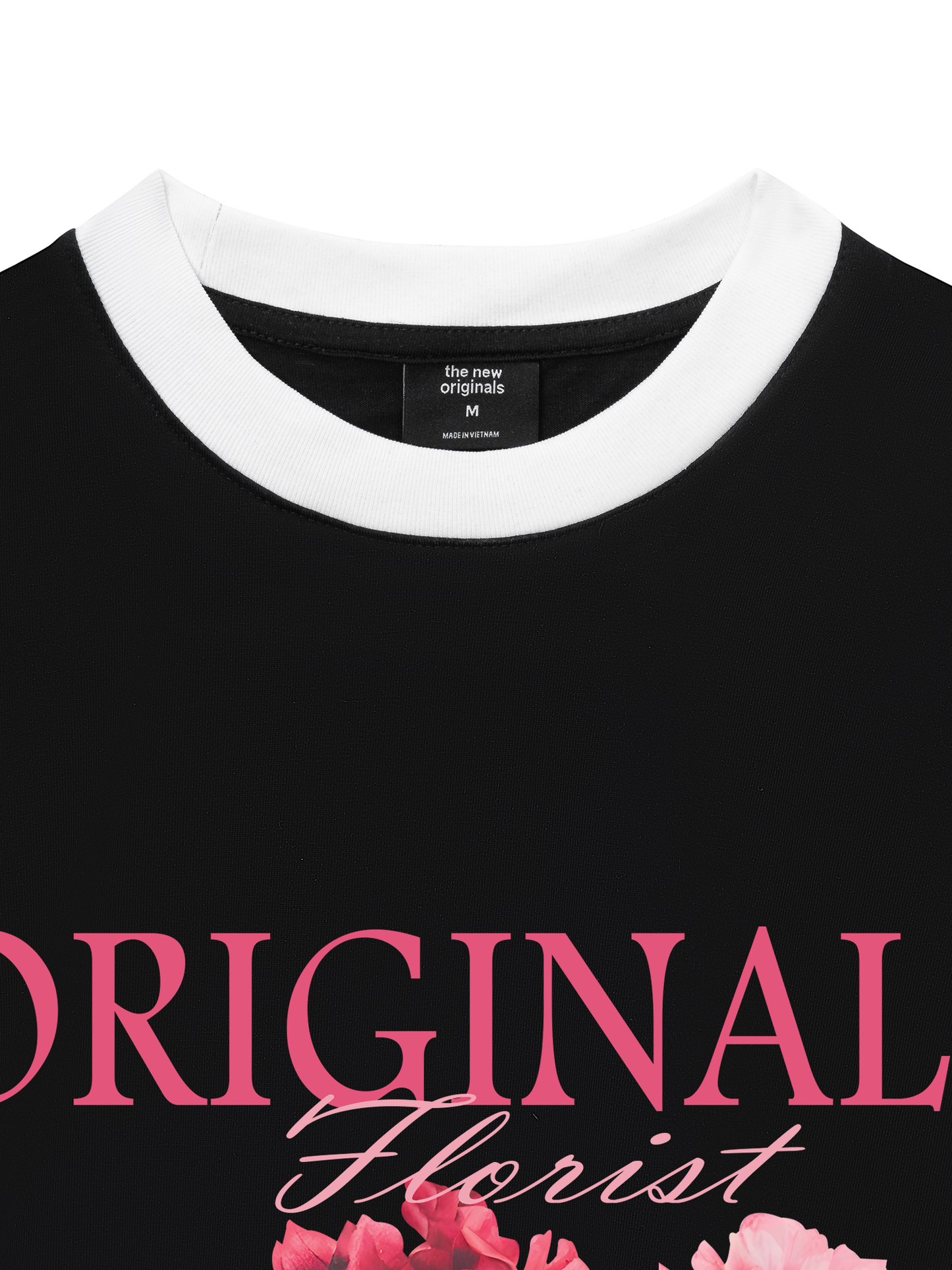 Áo Thun Ringer Relaxed Fit Summer Vibes Originals Florist