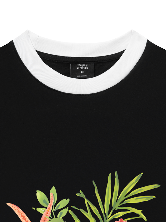 Áo Thun Ringer Relaxed Fit Nature & Summer