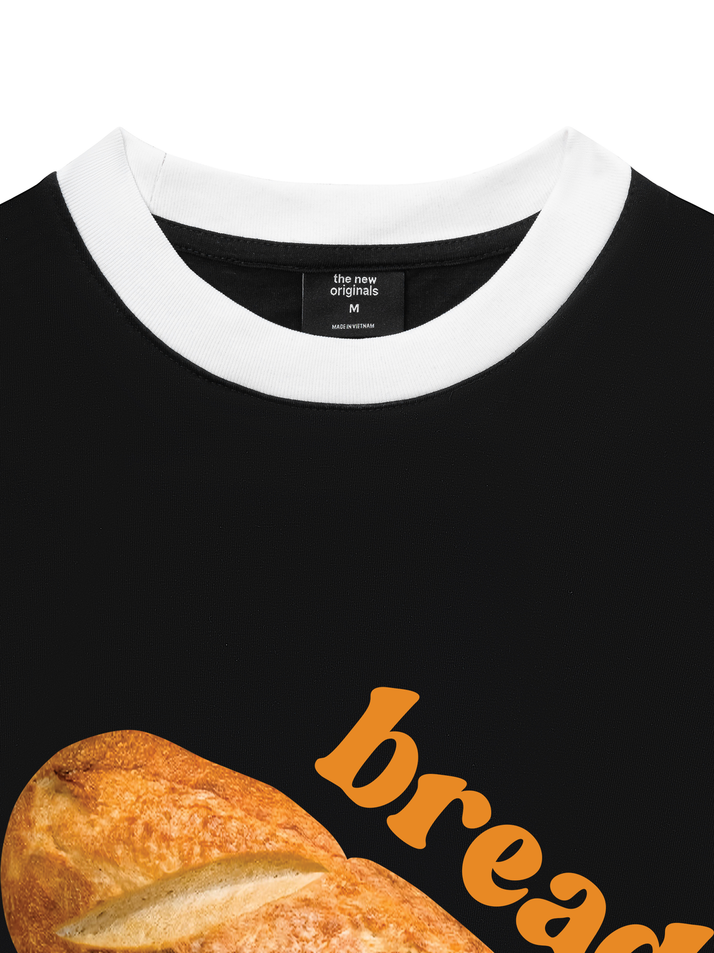Áo Thun Ringer Relaxed Fit Bread