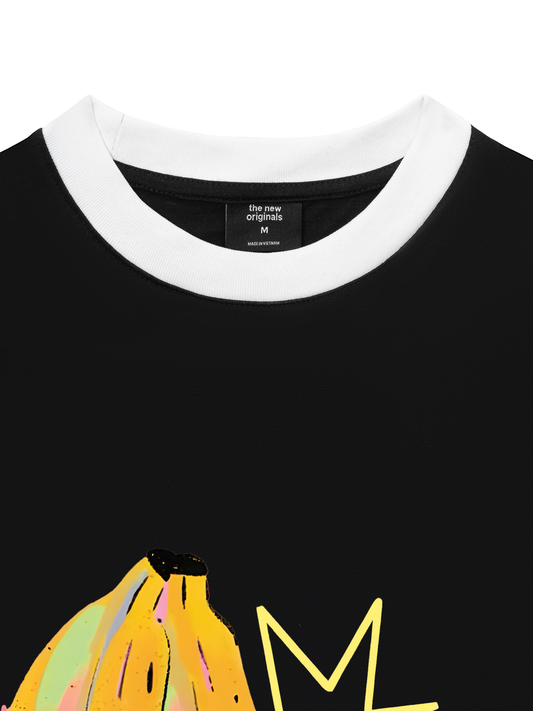 Áo Thun Ringer Relaxed Fit Tropical fruits