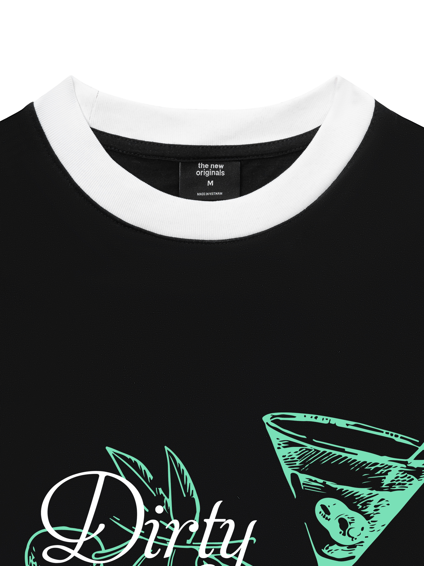 Áo Thun Ringer Relaxed Fit Fresh Dirty Martini