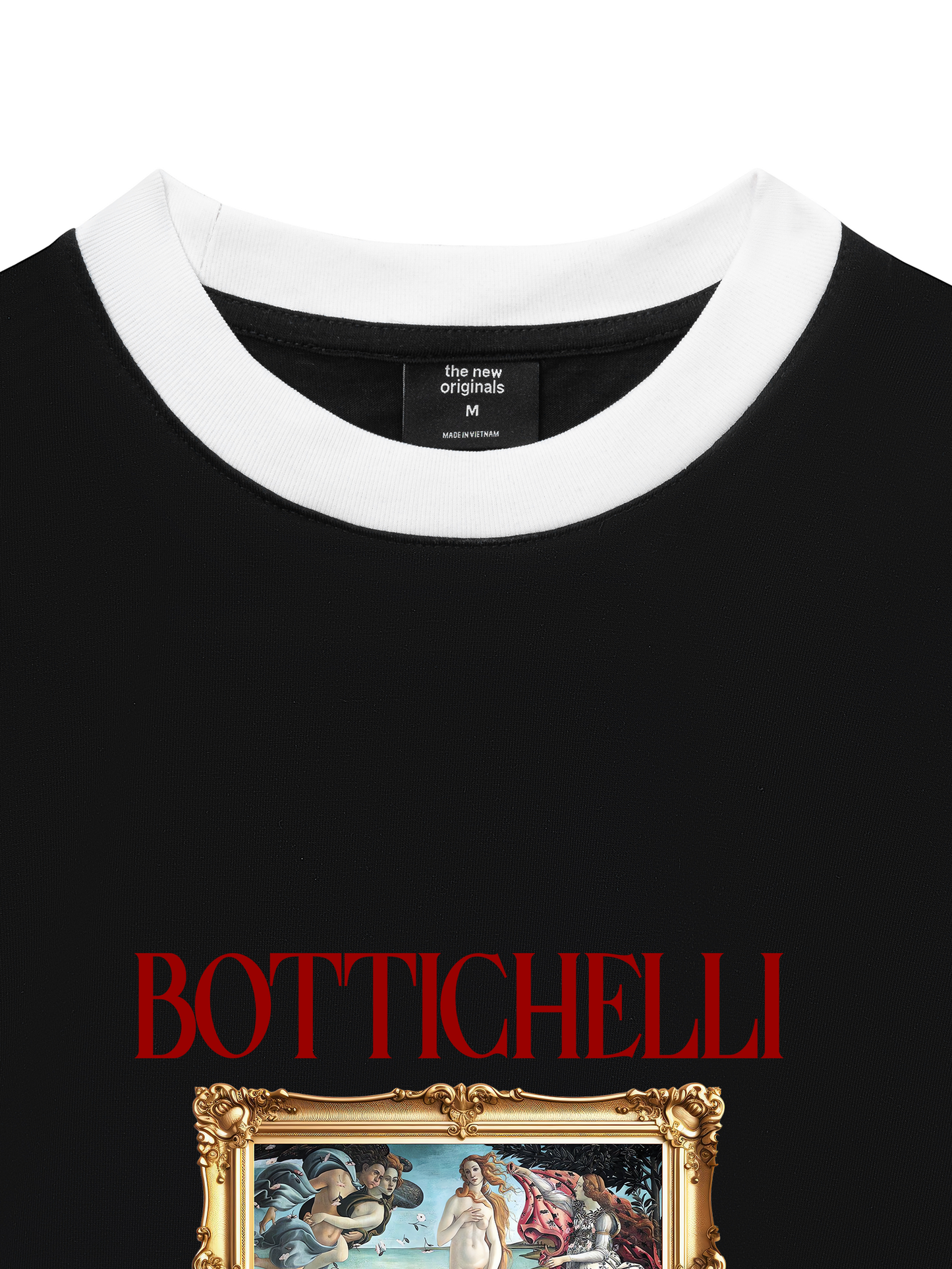 Áo Thun Ringer Relaxed Fit Bottichelli Venere