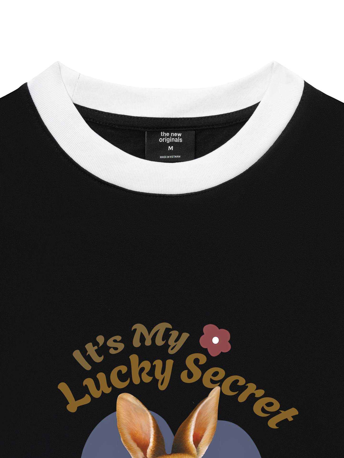 Áo Thun Ringer Relaxed Fit It_s my lucky secret