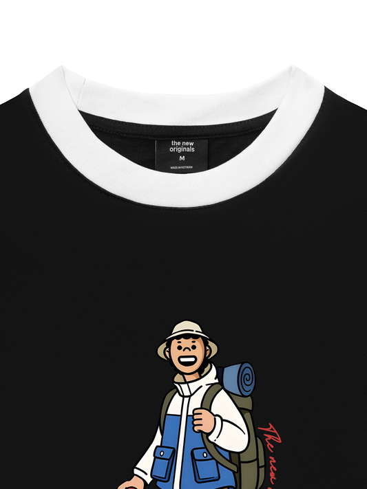 Áo Thun Ringer Relaxed Fit camplife