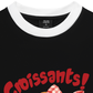 Áo Thun Ringer Relaxed Fit Sweet Pastry Red Bơ Croissant