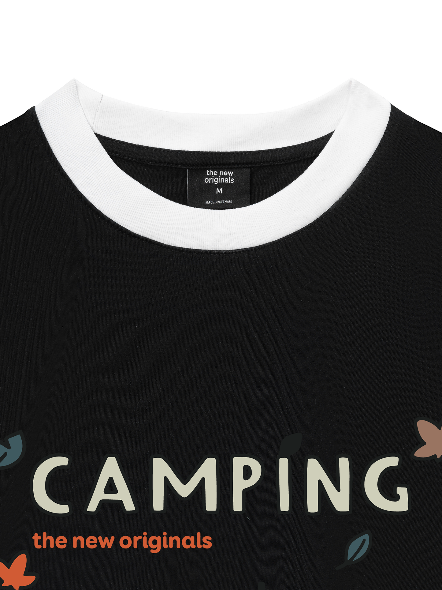 Áo Thun Ringer Relaxed Fit Go Camping