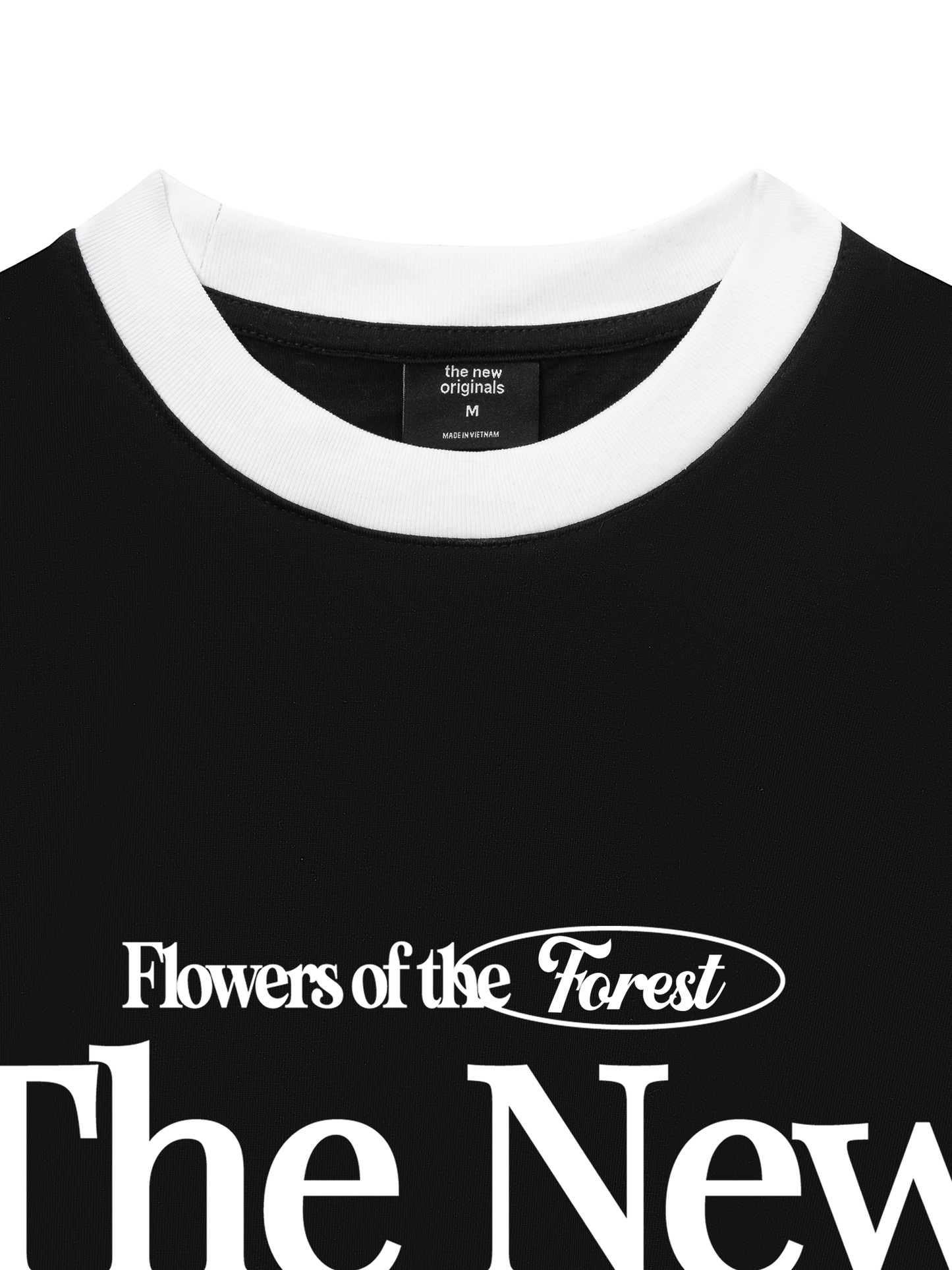 Áo Thun Ringer Relaxed Fit Summer Vibes Flower Tiger