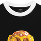 Áo Thun Ringer Relaxed Fit Flower Sun Knit Hat Cartoon Head