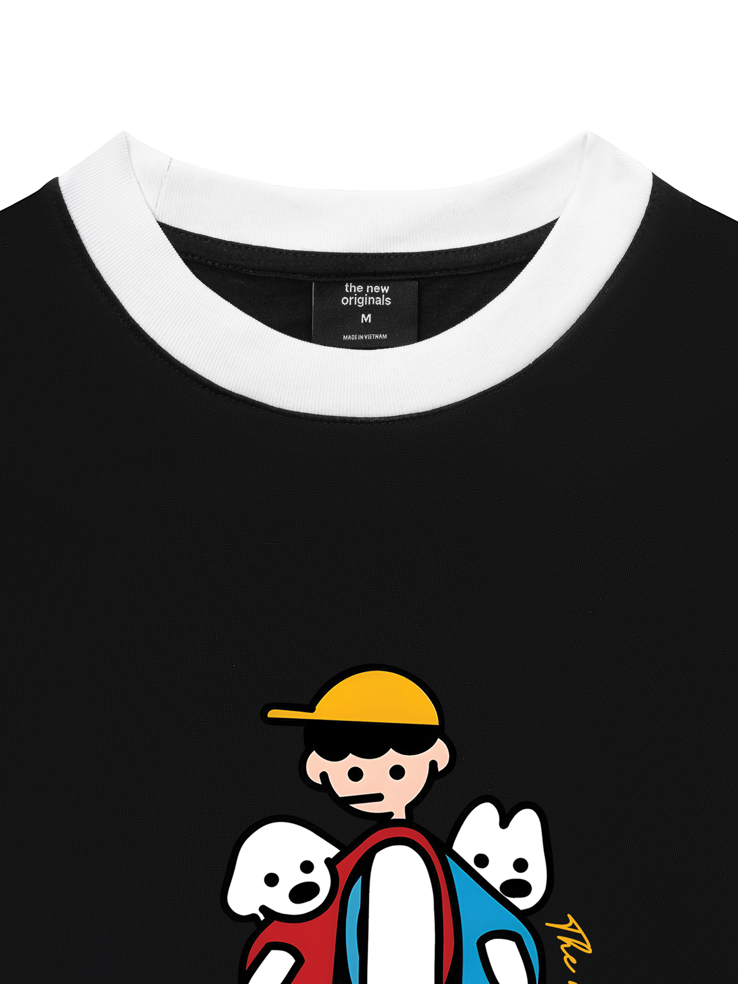 Áo Thun Ringer Relaxed Fit Let_s go