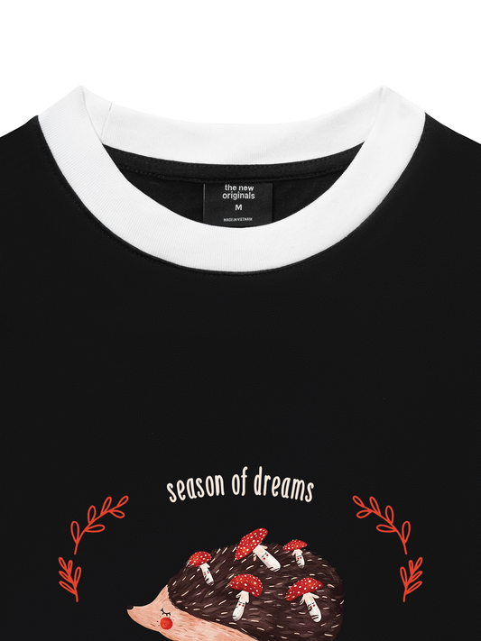 Áo Thun Ringer Relaxed Fit Autumn Season of Dreams
