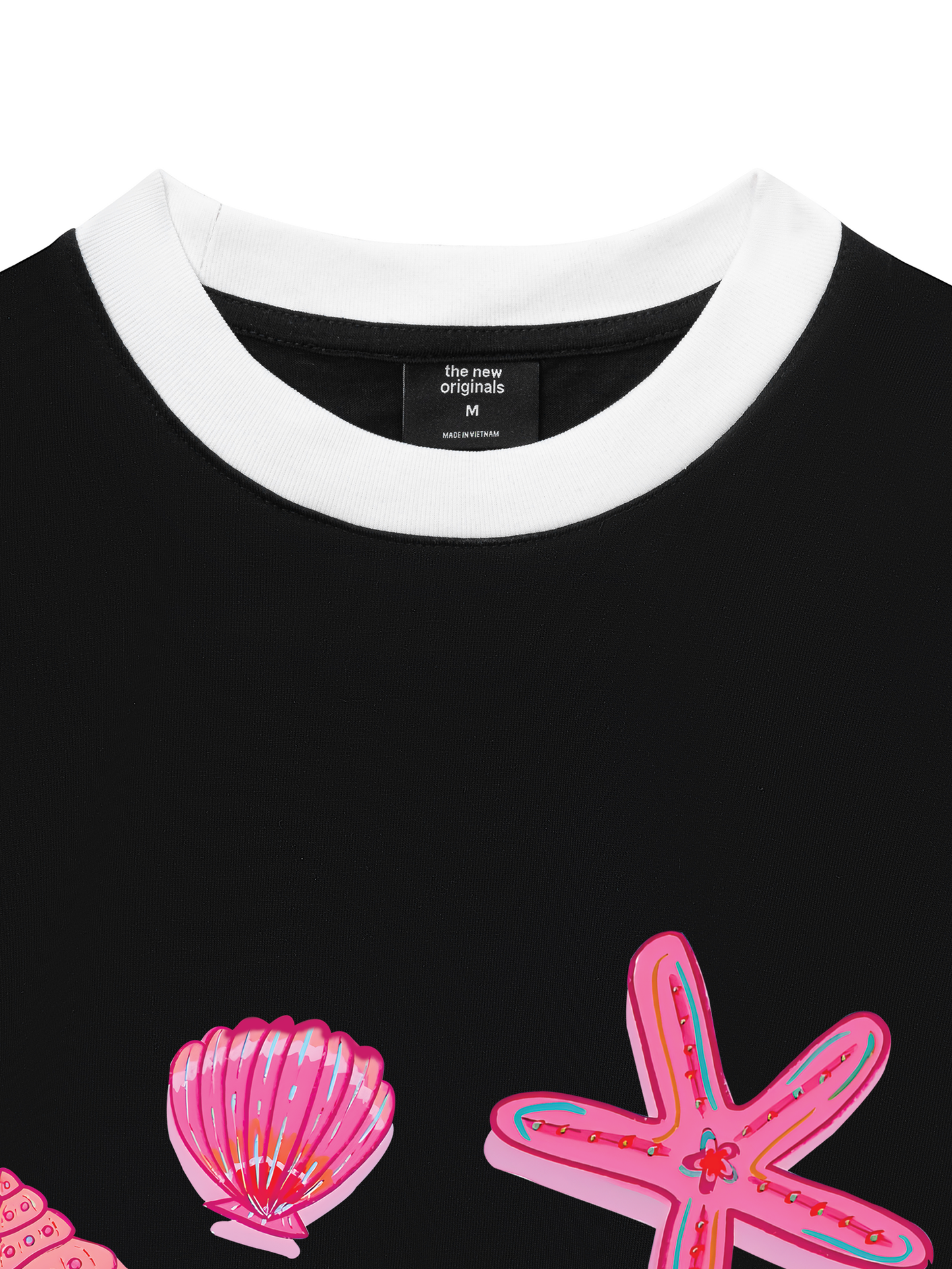 Áo Thun Ringer Relaxed Fit Suummer Vibes Sea Life