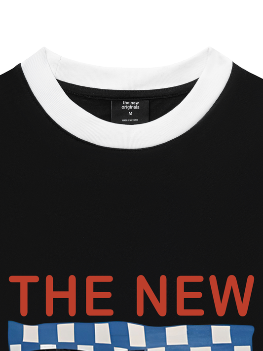 Áo Thun Ringer Relaxed Fit Fish Three