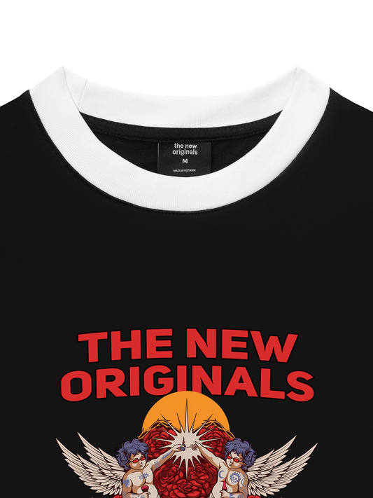 Áo Thun Ringer Relaxed Fit Player Angle