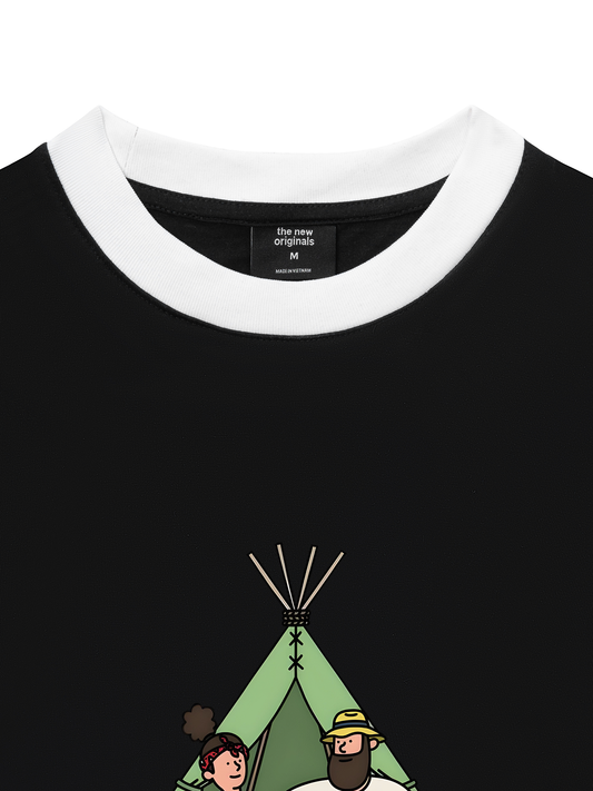 Áo Thun Ringer Relaxed Fit camper