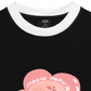 Áo Thun Ringer Relaxed Fit Flower Cat