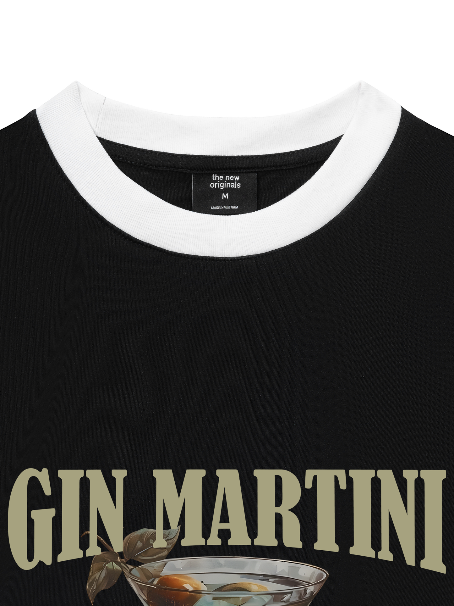 Áo Thun Ringer Relaxed Fit Fresh Gin Martini